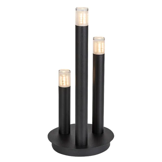 Rábalux Ramira fekete asztali lámpa (RAB-74365) G9 3 izzós IP20 Rábalux Ramira fekete asztali lámpa (RAB-74365) G9 3 izzós IP20