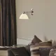 Rábalux Regina bronz fali lámpa (RAB-8171) E14 1 izzós IP20
