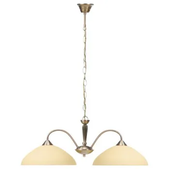 Rábalux Regina bronz csillár (RAB-8177) E27 2 izzós IP20