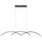 Rábalux River fekete-fehér függesztett lámpa (RAB-6899) LED 1 izzós IP20