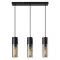 Rábalux Ronno fekete függesztett lámpa (RAB-72053) E27 3 izzós IP20