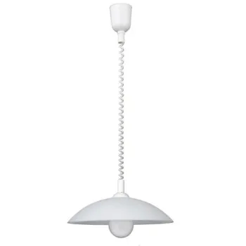 Rábalux Round fehér függesztett lámpa (RAB-4780) E27 1 izzós IP20