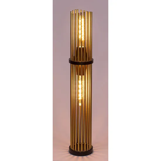 Rábalux Roxas matt fekete állólámpa (RAB-74022) E27 2 izzós IP20