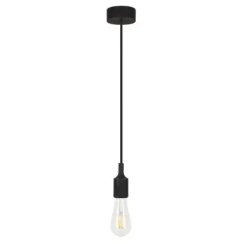 Rábalux Roxy fekete függesztett lámpa (RAB-1412) E27 1 izzós IP20