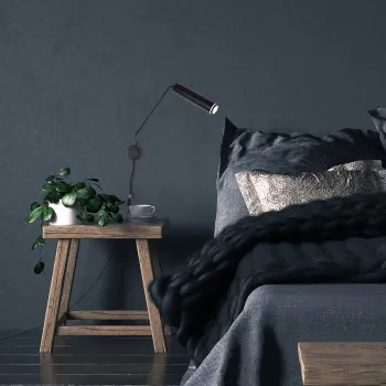 Rábalux Senobia fekete falikar (RAB-73041) GU10 1 izzós IP20