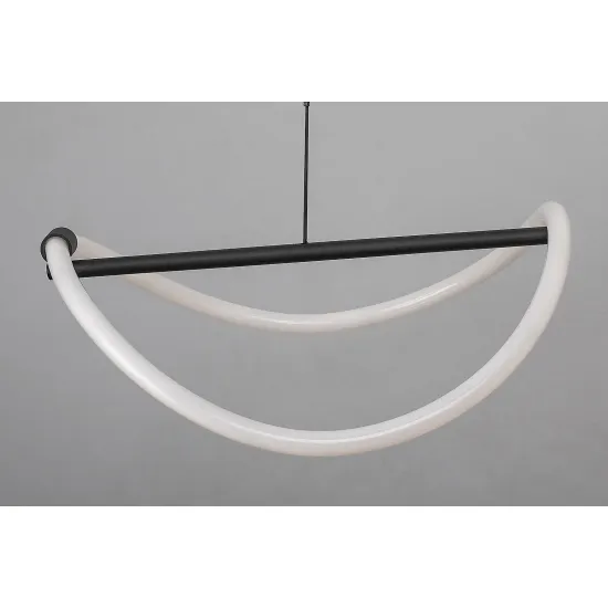 Rábalux Serena fekete LED függesztett lámpa (RAB-72252) LED 1 izzós IP20
