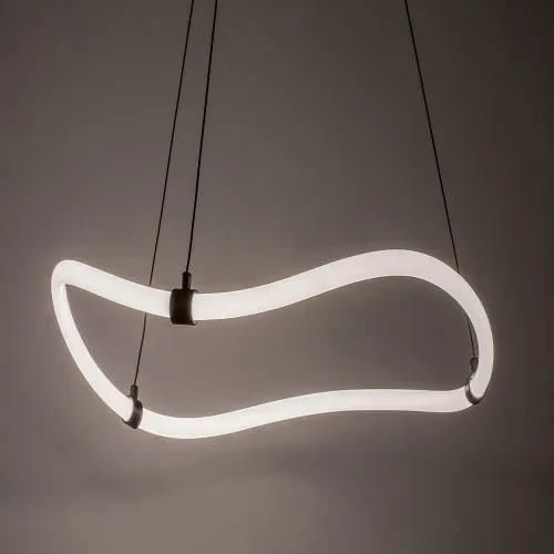 Rábalux Serena fekete LED függesztett lámpa (RAB-72253) LED 1 izzós IP20