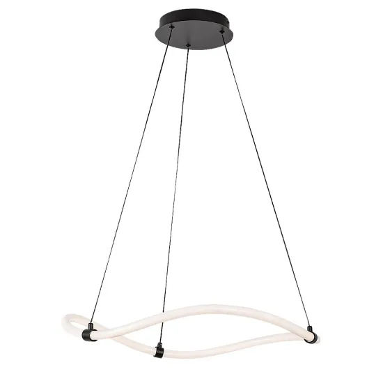 Rábalux Serena fekete LED függesztett lámpa (RAB-72253) LED 1 izzós IP20
