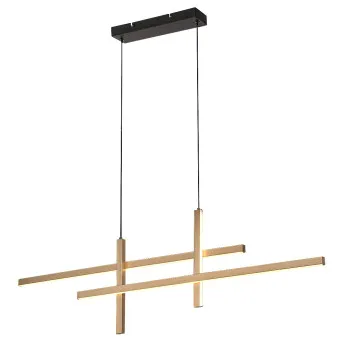 Rábalux Severine fekete-arany LED függesztett lámpa (RAB-72366) LED 1 izzós IP20