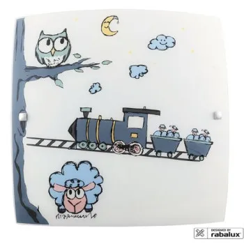 Rábalux Shepherd többszínű mennyezeti gyerek lámpa (RAB-4557) E27 2 izzós IP20