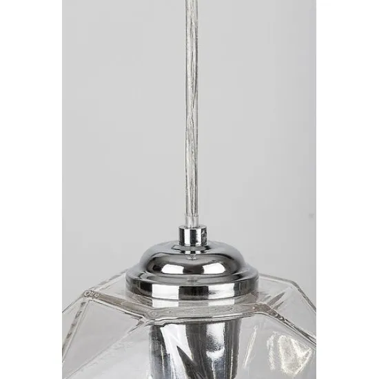 Rábalux Shivani króm függesztett lámpa (RAB-72012) E27 1 izzós IP20