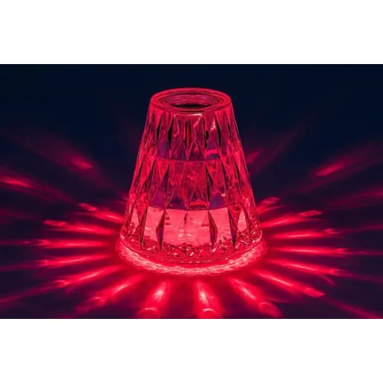 Rábalux Siggy átlátszó LED asztali lámpa (RAB-76004) LED  IP20