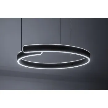 Rábalux Silnora fekete LED függesztett lámpa (RAB-72114) LED 1 izzós IP20