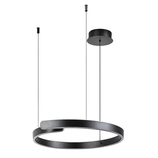 Rábalux Silnora fekete LED függesztett lámpa (RAB-72114) LED 1 izzós IP20
