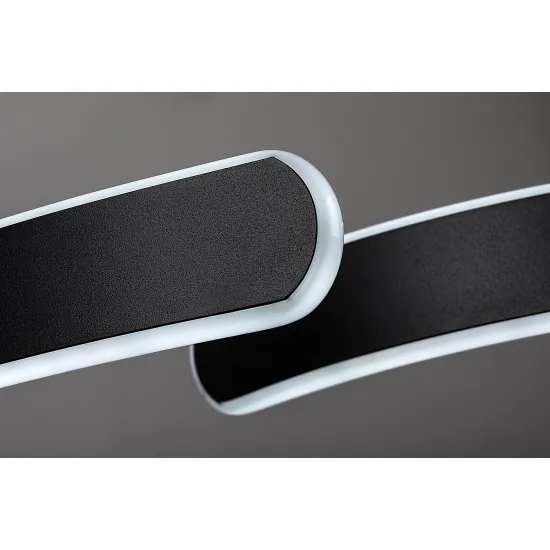 Rábalux Silnora fekete LED függesztett lámpa (RAB-72115) LED 1 izzós IP20