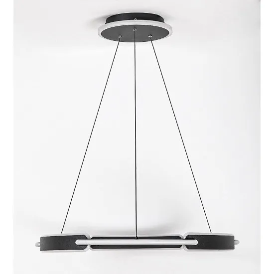 Rábalux Sindri fekete LED függesztett lámpa (RAB-72229) LED 1 izzós IP20 Rábalux Sindri fekete LED függesztett lámpa (RAB-72229) LED 1 izzós IP20