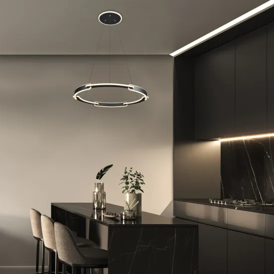 Rábalux Sindri fekete LED függesztett lámpa (RAB-72229) LED 1 izzós IP20 Rábalux Sindri fekete LED függesztett lámpa (RAB-72229) LED 1 izzós IP20