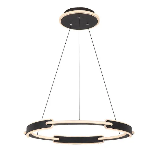 Rábalux Sindri fekete LED függesztett lámpa (RAB-72229) LED 1 izzós IP20 Rábalux Sindri fekete LED függesztett lámpa (RAB-72229) LED 1 izzós IP20