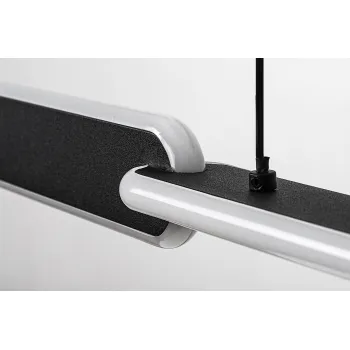 Rábalux Sindri fekete LED függesztett lámpa (RAB-72231) LED 1 izzós IP20