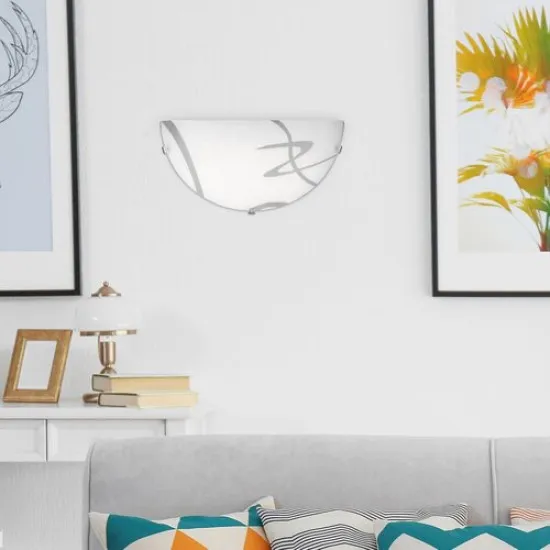 Rábalux Soley fehér fali lámpa (RAB-1817) E27 1 izzós IP20