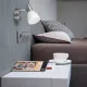 Rábalux Soma matt króm-fehér spot falikar (RAB-6301) E14 1 izzós IP20
