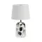 Rábalux Sonal fehér-ezüst asztali lámpa (RAB-4548) E14 1 izzós IP20