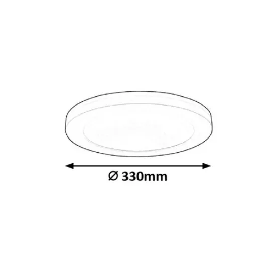 Rábalux Sonnet fehér LED mozgásérzékelős mennyezeti lámpa (RAB-1492) LED 1 izzós IP20