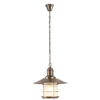 Rábalux Sudan bronz-fehér függesztett lámpa (RAB-7993) E27 1 izzós IP20