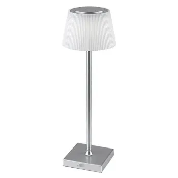 Rábalux Taena ezüst-fehér asztali lámpa (RAB-76013) LED  IP44