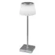 Rábalux Taena ezüst-fehér asztali lámpa (RAB-76013) LED  IP44