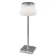 Rábalux Taena ezüst-fehér asztali lámpa (RAB-76013) LED  IP44