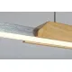 Rábalux Tamur bükk-alumínium függesztett lámpa (RAB-72084) LED 1 izzós IP20