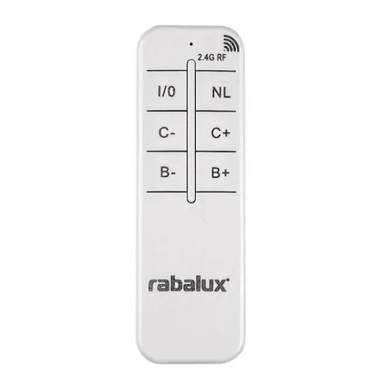 Rábalux Taneli fekete-fehér LED mennyezeti lámpa (RAB-3097) LED 1 izzós IP20