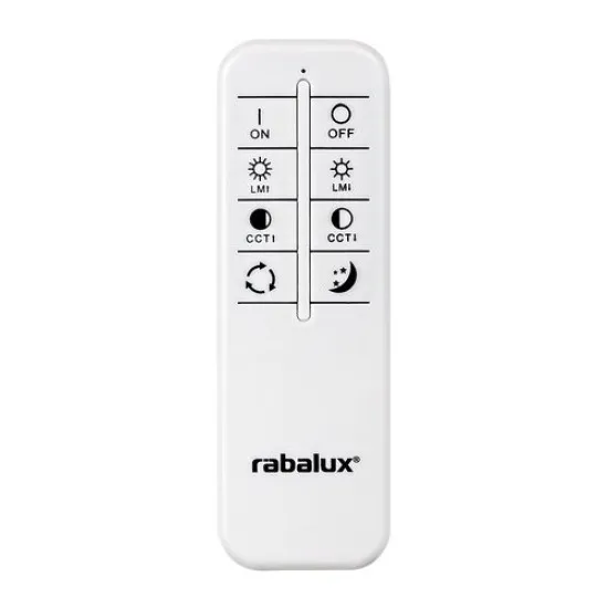 Rábalux Taneli fekete-fehér LED mennyezeti lámpa (RAB-3099) LED 1 izzós IP20