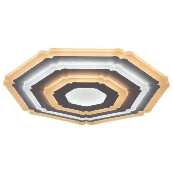 Rábalux Taneli fekete-fehér LED mennyezeti lámpa (RAB-3100) LED 1 izzós IP20