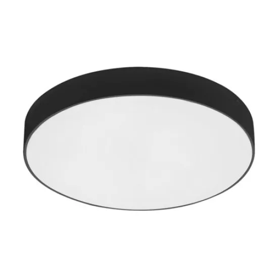 Rábalux Tartu matt fekete-fehér LED kültéri mennyezeti lámpa (RAB-7898) LED 1 izzós IP44
