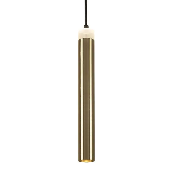 Rábalux Thelma fekete-arany LED függesztett lámpa (RAB-72238) LED 1 izzós IP20