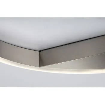 Rábalux Thrac csiszolt alumínium LED mennyezeti lámpa (RAB-71311) LED 1 izzós IP20