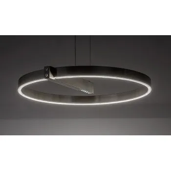 Rábalux Thrac csiszolt alumínium LED függesztett lámpa (RAB-72222) LED 1 izzós IP20