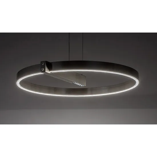 Rábalux Thrac csiszolt alumínium LED függesztett lámpa (RAB-72222) LED 1 izzós IP20
