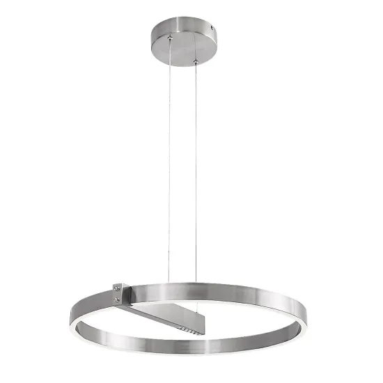 Rábalux Thrac csiszolt alumínium LED függesztett lámpa (RAB-72222) LED 1 izzós IP20