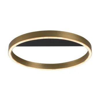 Rábalux Thric fekete-arany LED mennyezeti lámpa (RAB-71309) LED 1 izzós IP20