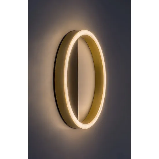 Rábalux Thric fekete-arany LED fali lámpa (RAB-71310) LED 1 izzós IP20
