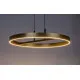 Rábalux Thric fekete-arany LED függesztett lámpa (RAB-72221) LED 1 izzós IP20