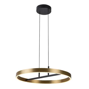 Rábalux Thric fekete-arany LED függesztett lámpa (RAB-72221) LED 1 izzós IP20