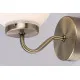 Rábalux Togo bronz-fehér fürdőszobai falikar (RAB-1302) E14 1 izzós IP44