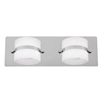 Rábalux Tony króm-opál LED fürdőszobai fali lámpa (RAB-5490) LED 2 izzós IP44