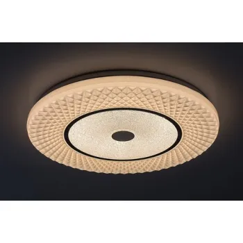 Rábalux Tornado króm-fehér LED mennyezeti lámpa (RAB-3254) LED 1 izzós IP20