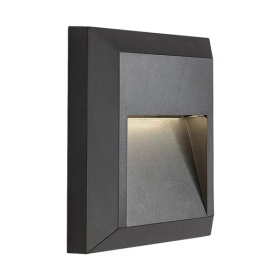 Rábalux Trento antracit LED kültéri fali lámpa (RAB-77105) LED 1 izzós IP65