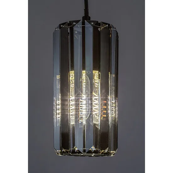 Rábalux Veness matt fekete függesztett lámpa (RAB-72256) E27 4 izzós IP20